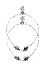 Oxidised Umbra Anklet