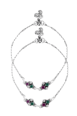 Oxidised Umbra Anklet