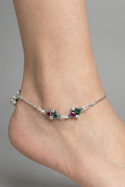 Oxidised Umbra Anklet