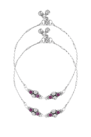 Oxidised Vesper Anklet