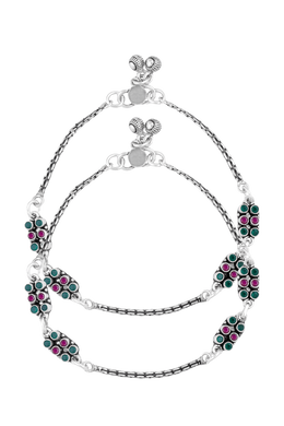 Oxidised Nocturne Anklet