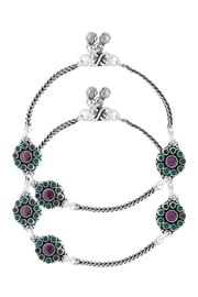 Oxidised Minuit Anklet