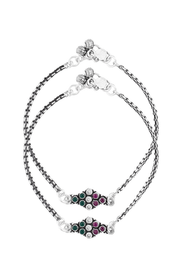 Oxidised Eclipse Anklet