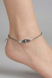 Oxidised Eclipse Anklet