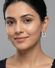 Zirca Square Earrings