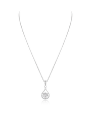 Solitaire Soft Drop Pendant