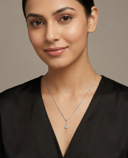 Solitaire Soft Drop Pendant
