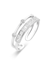 double-band open ring