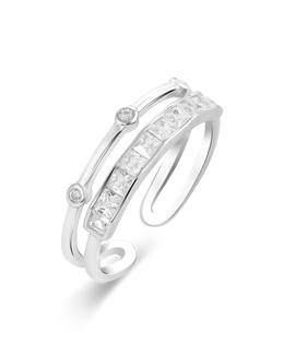 double-band open ring