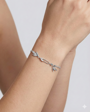 Abstract Curve Bracelet