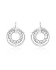 Interlinked Circle Pendant Set