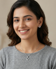 Circle Crest Pendant Set