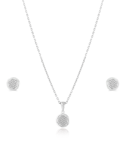 Halo Cluster pendant set