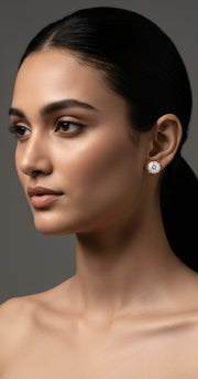 Koura Whispering Halo Earrings