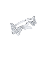 Koura Twin Butterfly Ring
