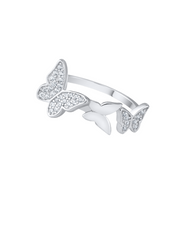 Koura Twin Butterfly Ring