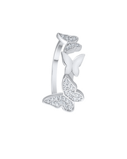 Koura Twin Butterfly Ring