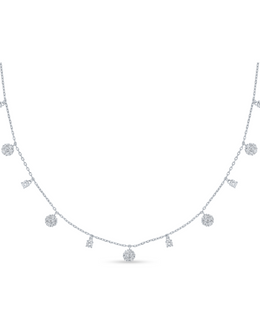 Koura Moonlit Drape Necklace