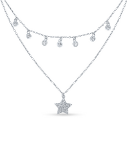 Koura Silver Dewline Necklace
