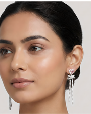 Signature Heart Solitaire Earrings