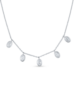 Koura Frosted Halo Necklace