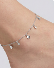 Lustre Disc Anklet