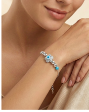 Evil Eye Statement Bracelet