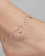 Butterfly Spark Anklet