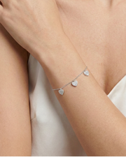 Triple Heart Bracelet