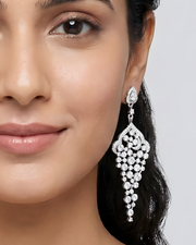 Celestial Regal Drop Earrings