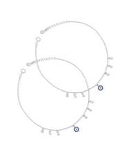 Koura Mystic Eye Silver Anklet