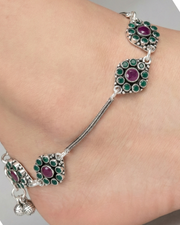 Oxidised Minuit Anklet