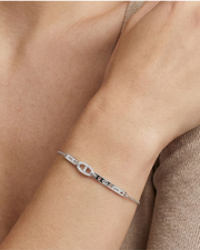Oval Bar Bracelet