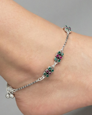 Oxidised Nocturne Anklet