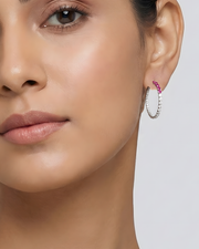 Mira Huggies Earrings