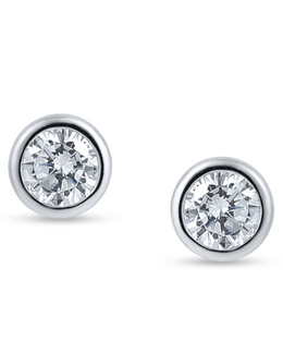 Koura Silver Swan Earrings