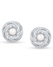 Koura Halo Thread Earrings