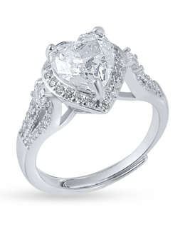 Koura Love Heart Ring