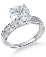 Koura Solitaire Love Ring