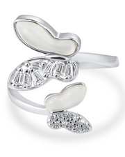 Koura Love Butterfly Ring