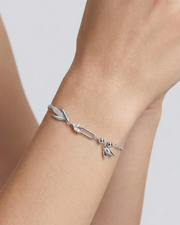 Abstract Curve Bracelet