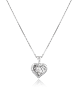 The Lumina Heart pendant