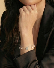 Heart Pearl Bracelet