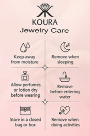 Koura Dewdrop Charm Necklace